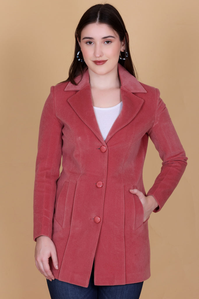 Brazo Women Solid  Winter Coat