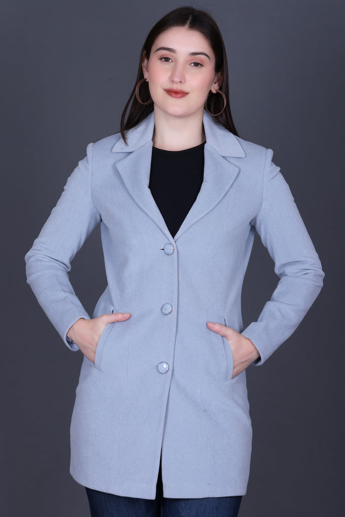 Brazo Women Solid  Winter Coat