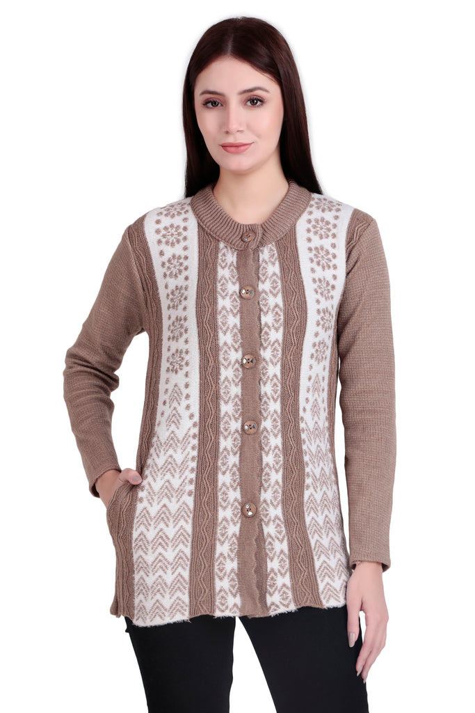 Brazo Wool Blend Cardigan